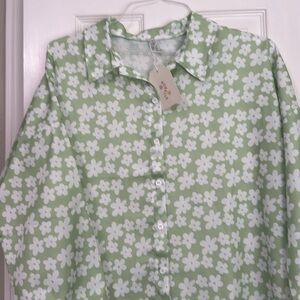 Women’s Aurelle Button up Long Sleeve top